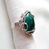 Chrysocolla Rings