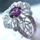 Blue Phoenix Ring