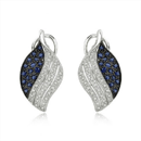 Blue Sapphire Earrings