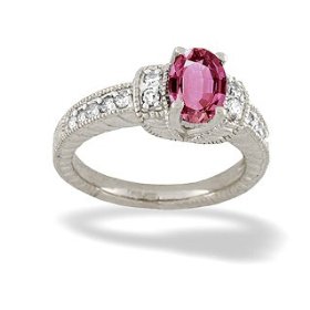 Pink Tourmaline Ring
