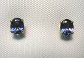 Benitoite Earring