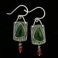 Bloodstone Earrings