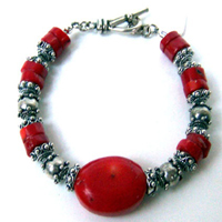 Coral Bracelet