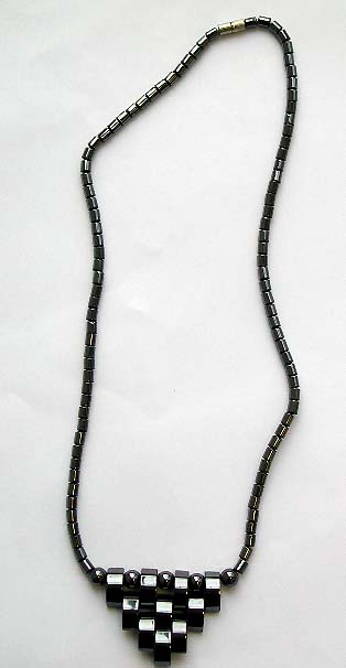 Hematite necklace