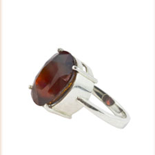 Hessonite Ring