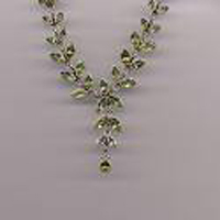 Peridot necklace